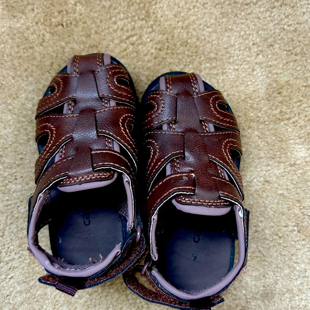 Carter’s toddler sandals, size 6